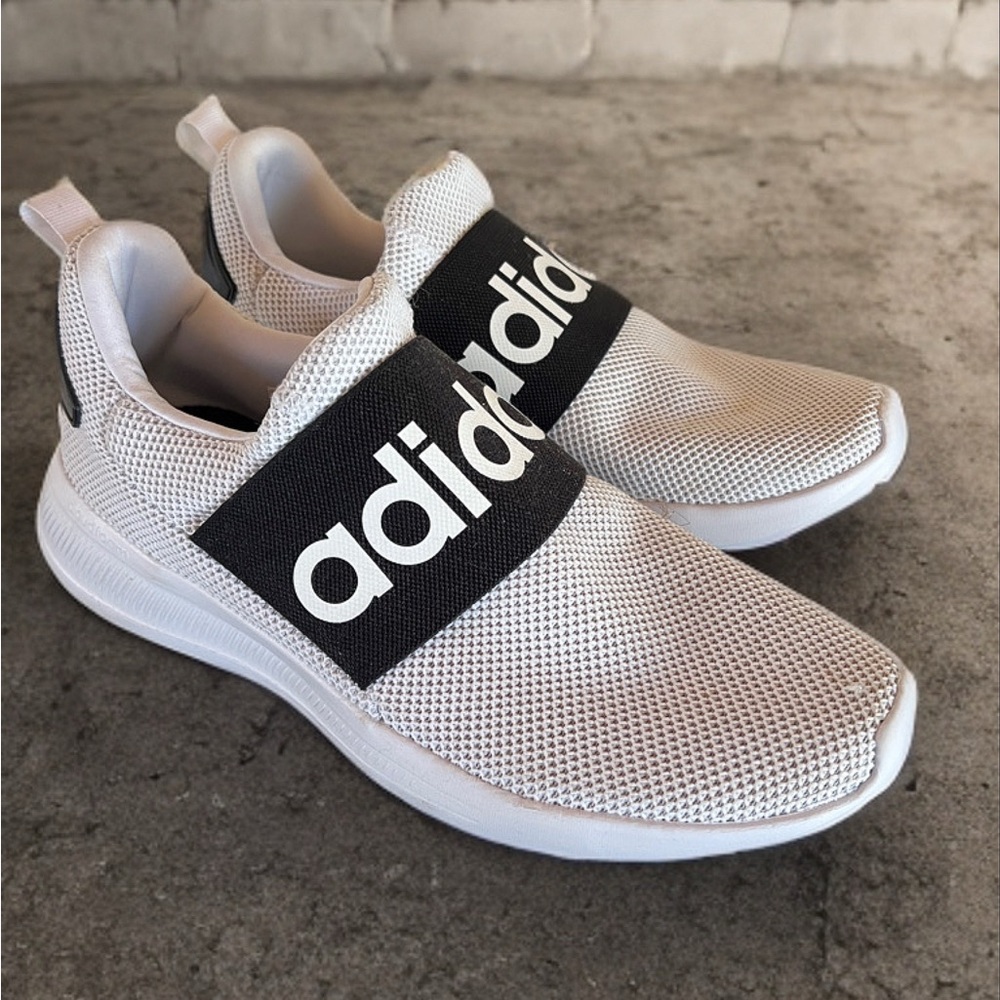 Adidas Mesh Sneakers in White and Black